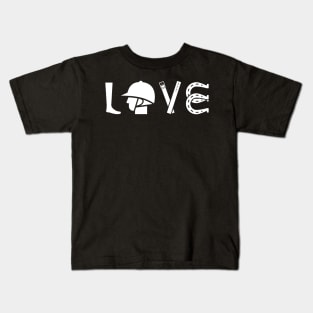 Love Horseback Riding Kids T-Shirt